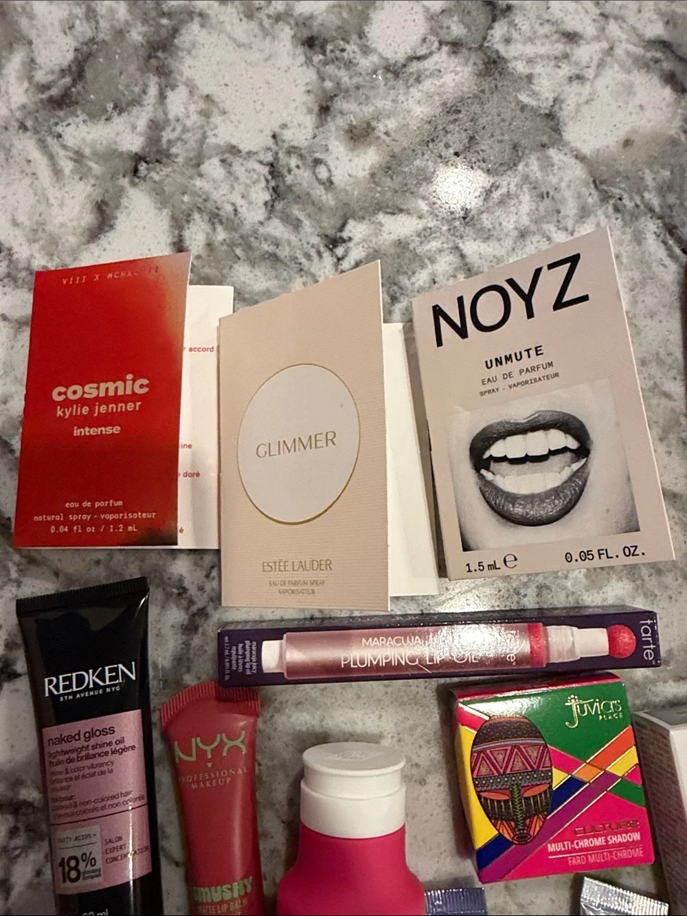 Fragrance, makeup, skincare, and hair lot